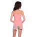 Пижама женская "941" вискоза (цвет розовый)