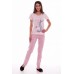 Пижама женская "1-88б" кулирка (цвет розовый)