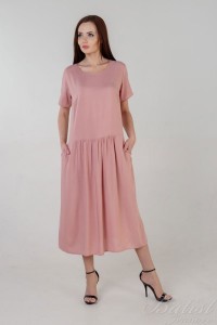Платье женское "Дженнифер" штапель (цвет бежевый)