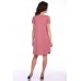 Платье женское "1018" кулирка с лайкрой (цвет розовый)