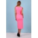 Платье женское "П 007" кашкорсе (цвет розовый)