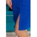Платье женское "П 250" далгыч (цвет васильковый)