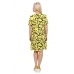 Платье женское "10324" суперсофт (цвет желтый)