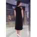 Платье женское "7101" вискоза (цвет черный)