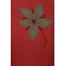 Платье женское "3495" лен (цвет кирпичный)