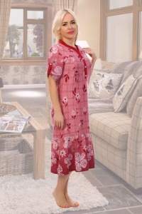 Платье женское "3600" кулирка (цвет розовый)