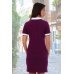 Платье женское "6701" пике (цвет фиолетовый)