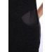 Платье женское "7050" пике (цвет черный)