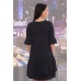 Платье женское "10311" ангора (цвет темно-серый)