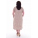 Платье женское "4-69а" кулирка (цвет карамель)