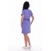 Платье женское "Ф-1-57" плательная ткань (цвет голубой)