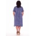 Платье женское "4-55" кулирка (цвет голубой)
