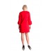Платье женское "П 657" милано (цвет красный)