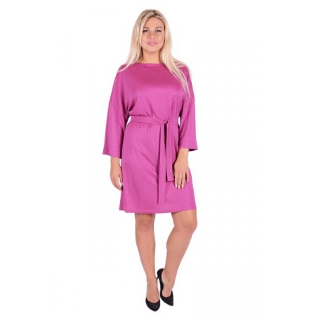 Платье женское "П 720" милано (цвет розовый меланж)