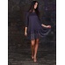 Платье женское "№152" трикотажное полотно (цвет серый)