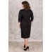 Платье женское "0279-11" милано (цвет черный)
