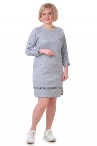 Платье женское "П930" сандра (цвет серый)