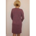 Платье женское "П1129.1" ангора рип (цвет брусничный)