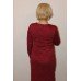 Платье женское "П2124.1" сандра, ангора (цвет красный)