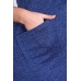 Платье женское "Сандра-4" трикотажное полотно (цвет синий)