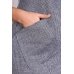 Платье женское "Сандра-4" трикотажное полотно (цвет серый)