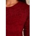 Джемпер женский "№110К" трикотажное полотно (цвет бордовый)