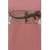 Туника женская "Хамелеон" футер двухнитка с лайкрой карде (цвет розовый)