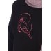 Туника женская "Бум" вязаный трикотаж, футер двухнитка с лайкрой (цвет розовый)