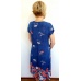 Платье женское "П971.8" полиэстер (цвет синий)