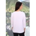 Блузка женская "10224" кулирка (цвет белый)