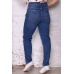 Джинсы женские "22103" джинса (цвет голубой)