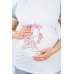 Костюм для беременных "1177" кулирка (цвет серый)