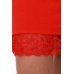 Сорочка женская "Манчестер" вискоза (цвет красный)