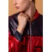 Куртка женская "Ф 1002" искусственная кожа (цвет красный)