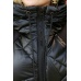 Куртка женская "22123" капитоний (цвет черный)