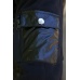Куртка женская "22117" капитоний, футер трехнитка (цвет черный)