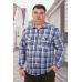 Рубашка мужская "Гулливер" шотландка (цвет в ассортименте)