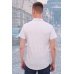 Рубашка мужская "6782" пике (цвет серый)