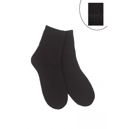 Носки мужские "Декабрь" плюш (цвет черный, 12 шт)