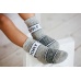 Носки детские "N6R126-1" шерсть (цвет серый, 1 пара)