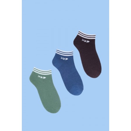 Носки детские "Компас" хлопок (цвет в ассортименте, 3 пары)