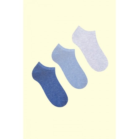 Носки детские "Злата" хлопок (цвет в ассортименте, 3 пары)