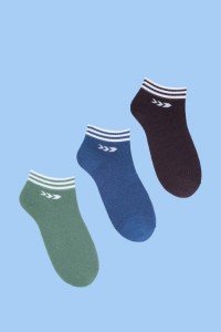 Носки детские "Компас" хлопок (цвет в ассортименте, 3 пары)