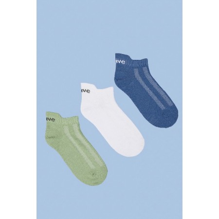 Носки детские "Актив" хлопок (цвет в ассортименте, 3 пары)