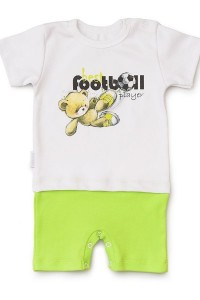 Песочник детский "Футболист" 20093 интерлок пенье (цвет белый)