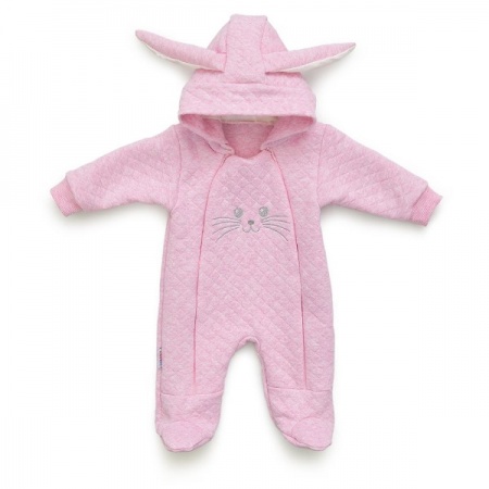 Комбинезон "Прыгунок" 10311 капитоний меланж (цвет розовый меланж)