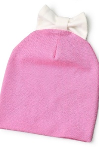Шапка детская "Амелька" 20130 интерлок пенье (цвет розовый, кремовый)
