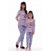 Пижама детская "7-248" кулирка (цвет серый)