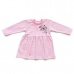 Платье детское "Butterfly" 20106 интерлок вязаный пенье (цвет розовый)