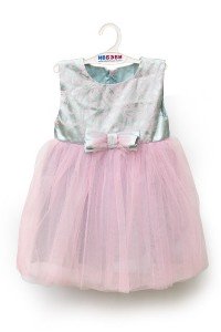 Платье детское "Карамель" 10000 сатин (цвет ментоловый, розовый)